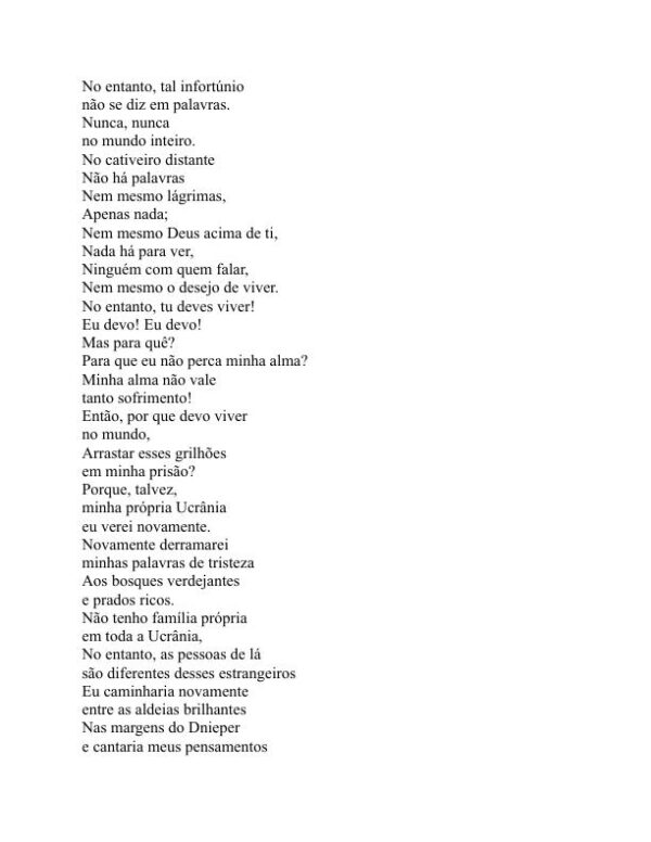 Poesia - Taras Shevchenko (Poetry - Portugues) - Image 2