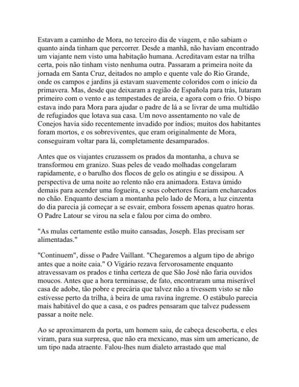 morte chega para o arcebispo - Willa Cather (Death Comes for the Archbishop - Portugues) - Image 2