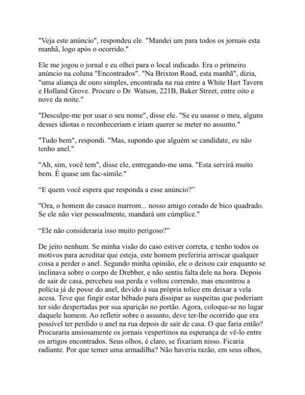 Um Estudo em Escarlate - Arthur Conan Doyle (A Study in Scarlet - Portugues) - Image 2