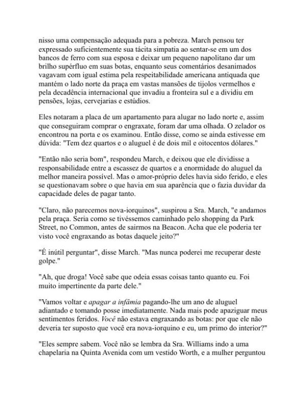 Um perigo de novas fortunas - William Dean Howells (A Hazard of New Fortunes - Portugues) - Image 2