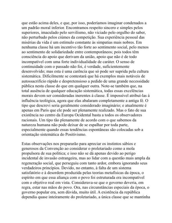 Uma Visão Geral do Positivismo - Auguste Comte (A General View of Positivism - Portugues) - Image 2