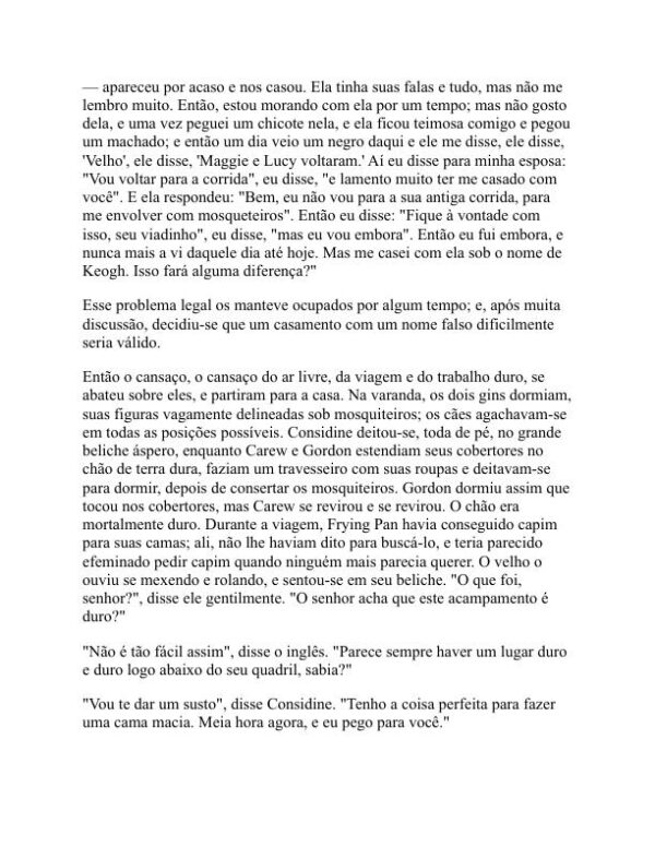 Um casamento no sertão - Banjo Paterson (An Outback Marriage - Portugues) - Image 2
