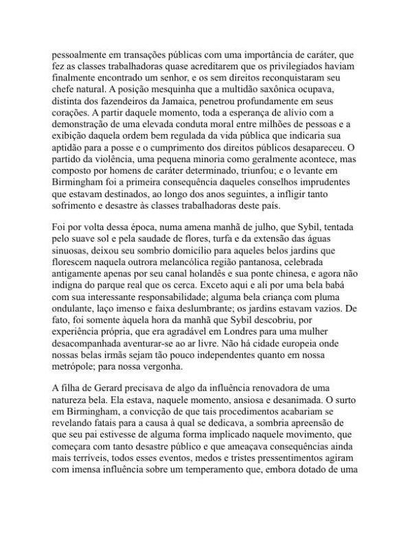 Sibila - Benjamin Disraeli (Sybil - Portugues) - Image 2