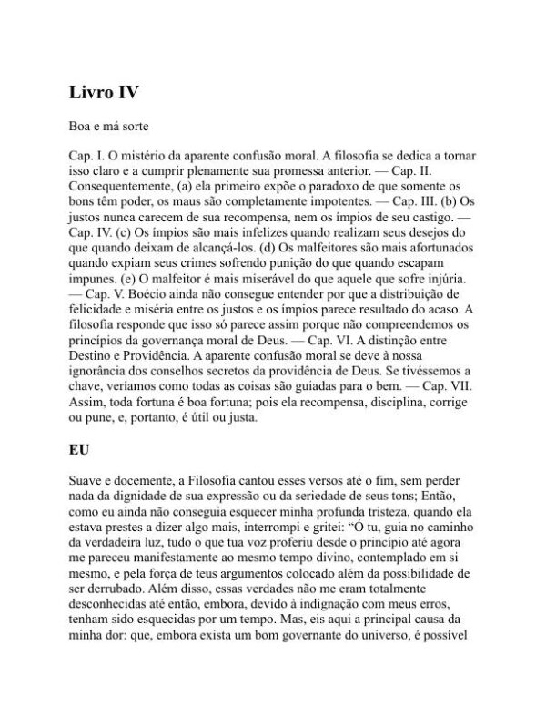 A Consolação da Filosofia - Boethius (The Consolation of Philosophy - Portugues) - Image 2