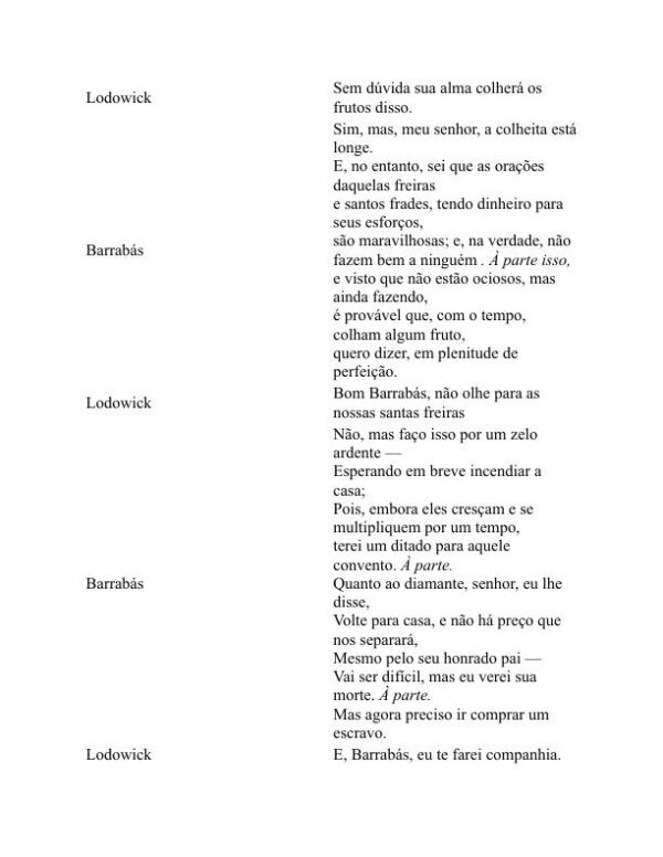 Judeu de Malta - Christopher Marlowe (The Jew of Malta - Portugues) - Image 2