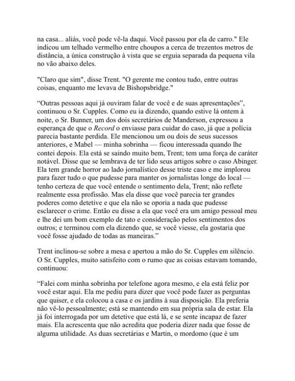 Último Caso de Trent - E. C. Bentley (Trent’s Last Case - Portugues) - Image 2