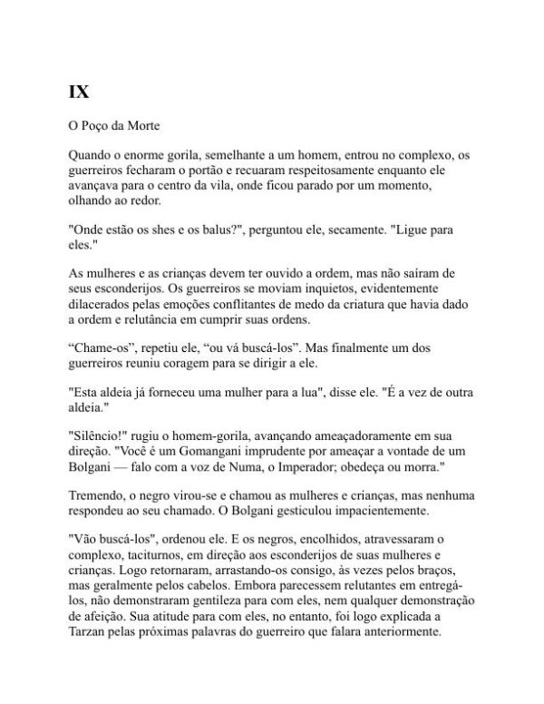 Tarzan e o Leão Dourado - Edgar Rice Burroughs (Tarzan and the Golden Lion - Portugues) - Image 2