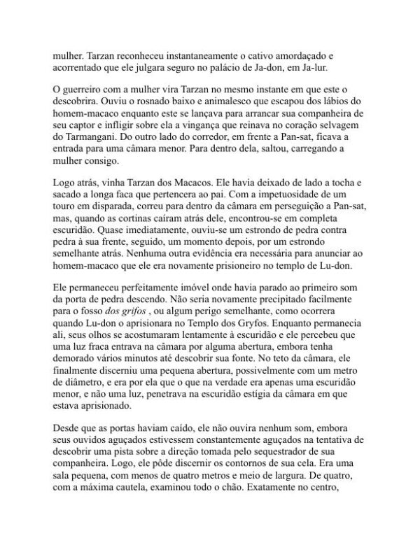 Tarzan, o Terrível - Edgar Rice Burroughs (Tarzan the Terrible - Portugues) - Image 2