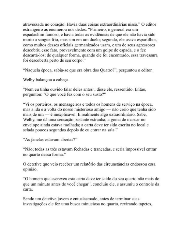 Os Quatro Homens Justos - Edgar Wallace (The Four Just Men - Portugues) - Image 2