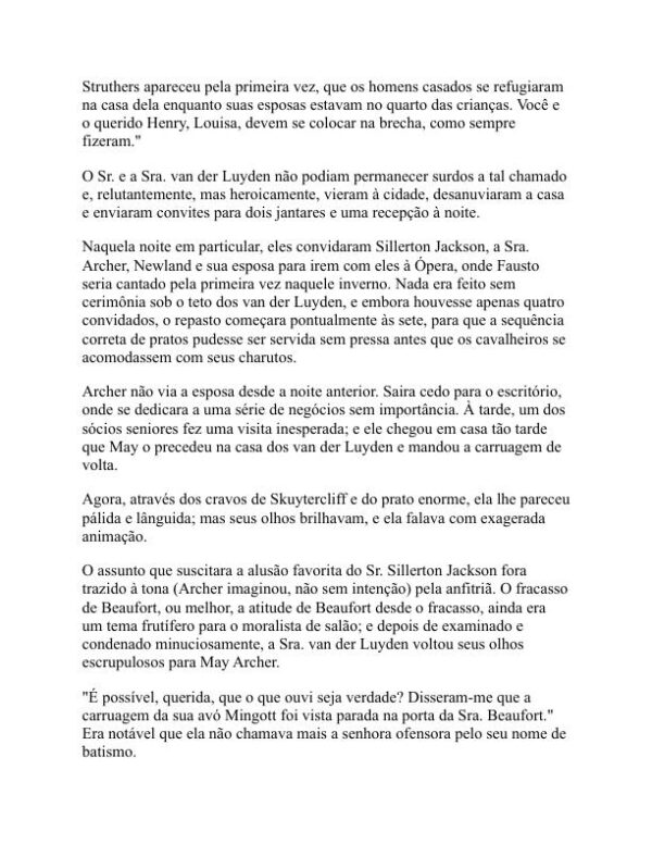 Era da Inocência - Edith Wharton (The Age of Innocence - Portugues) - Image 2