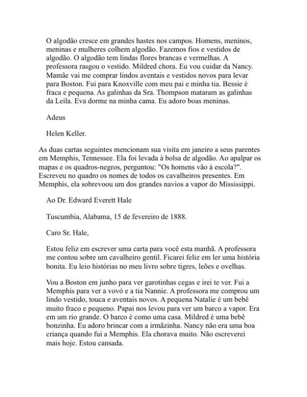 história da minha vida - Helen Keller (The Story of My Life - Portugues) - Image 2