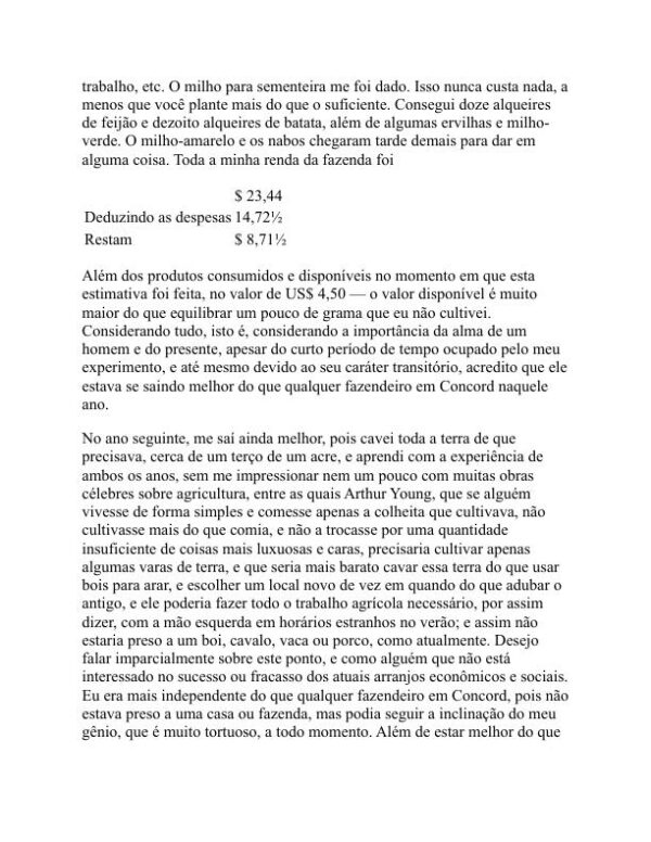 Walden - Henry David Thoreau (Walden - Portugues) - Image 2