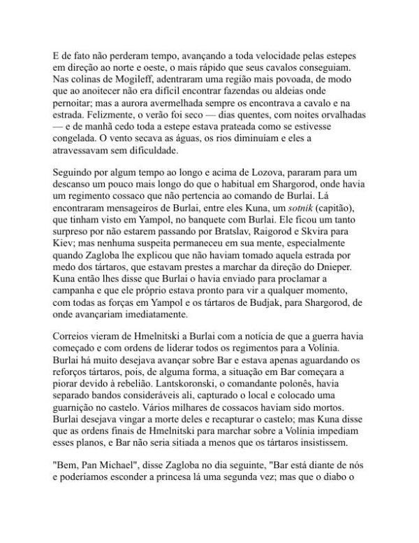 Com fogo e espada - Henryk Sienkiewicz (With Fire and Sword - Portugues) - Image 2