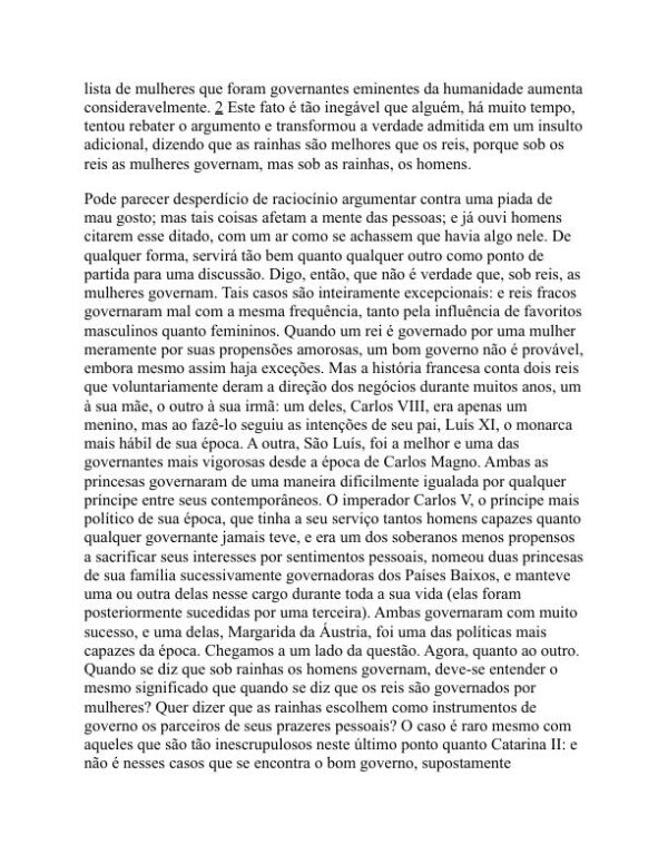 Subjugação das Mulheres - John Stuart Mill (The Subjection of Women - Portugues) - Image 2