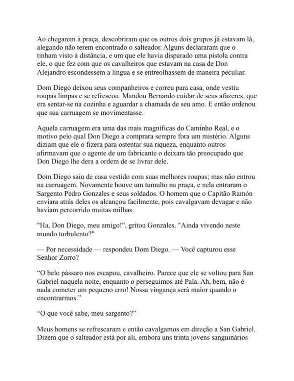 Marca do Zorro - Johnston McCulley (The Mark of Zorro - Portugues) - Image 2