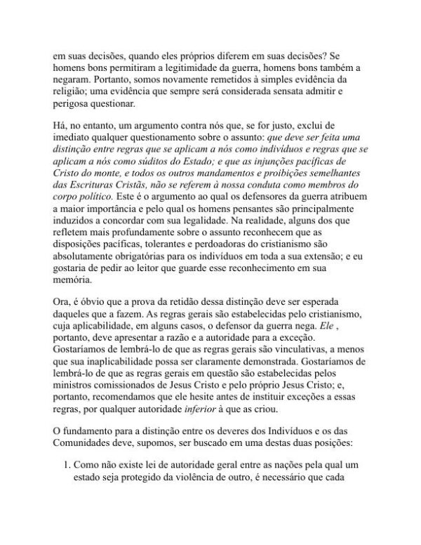 Uma investigação sobre a concordância da guerra com os princípios do cristianismo - Jonathan Dymond (An Inquiry Into the Accordancy of War with the Principles of Christianity - Portugues) - Image 2