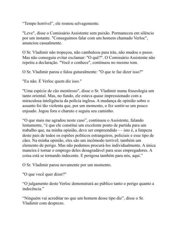 O Agente Secreto - Joseph Conrad (The Secret Agent - Portugues) - Image 2