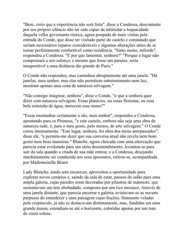 Os Mistérios de Udolpho - Ann Radcliffe (The Mysteries of Udolpho - Portugues) - Image 2
