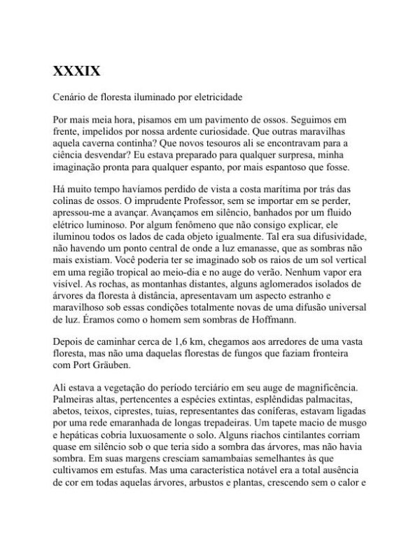 Viagem ao Centro da Terra - Jules Verne (Journey to the Center of the Earth - Portugues) - Image 2