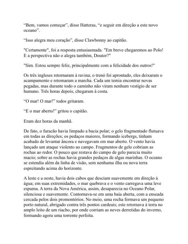 As Aventuras do Capitão Hatteras - Jules Verne (The Adventures of Captain Hatteras - Portugues) - Image 2