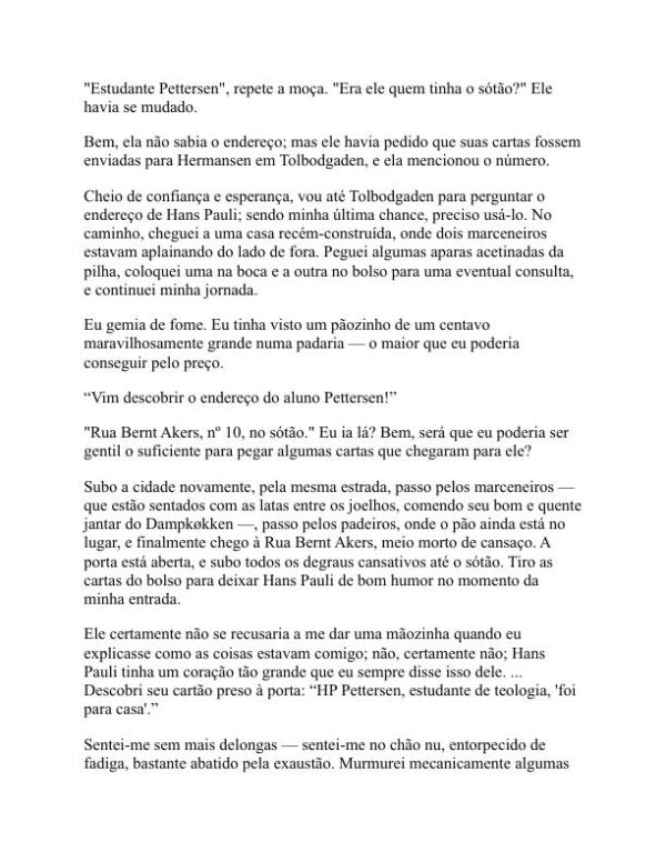 Fome - Knut Hamsun (Hunger - Portugues) - Image 2