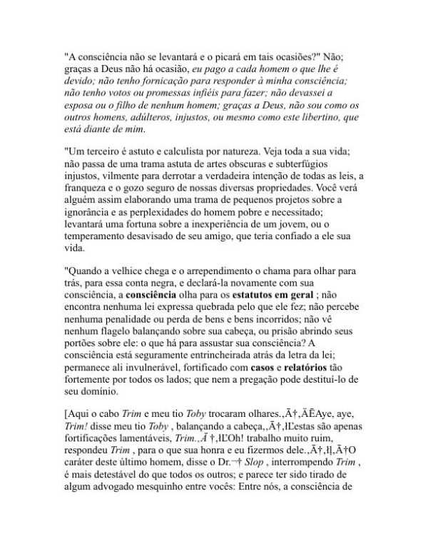 vida e as opiniões de Tristram Shandy, cavalheiro - Laurence Sterne (The Life and Opinions of Tristram Shandy, Gentleman - Portugues) - Image 2