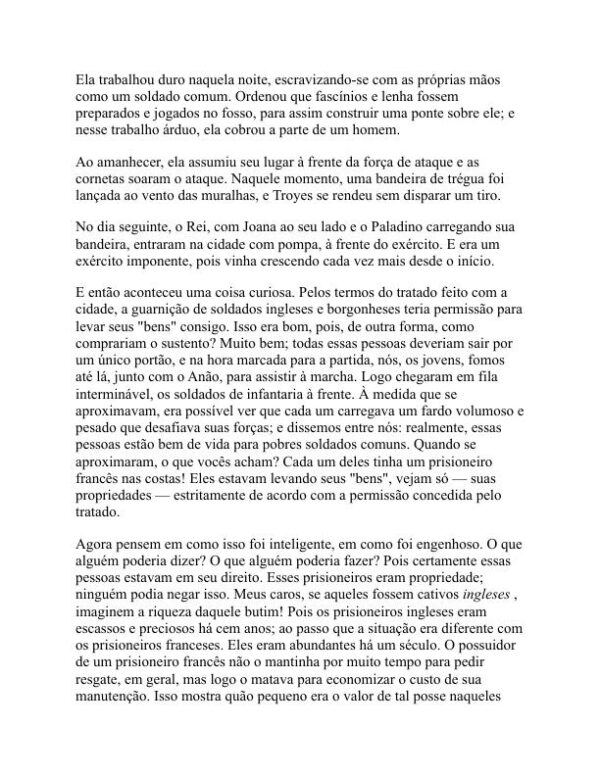 Lembranças pessoais de Joana d'Arc - Mark Twain (Personal Recollections of Joan of Arc - Portugues) - Image 2