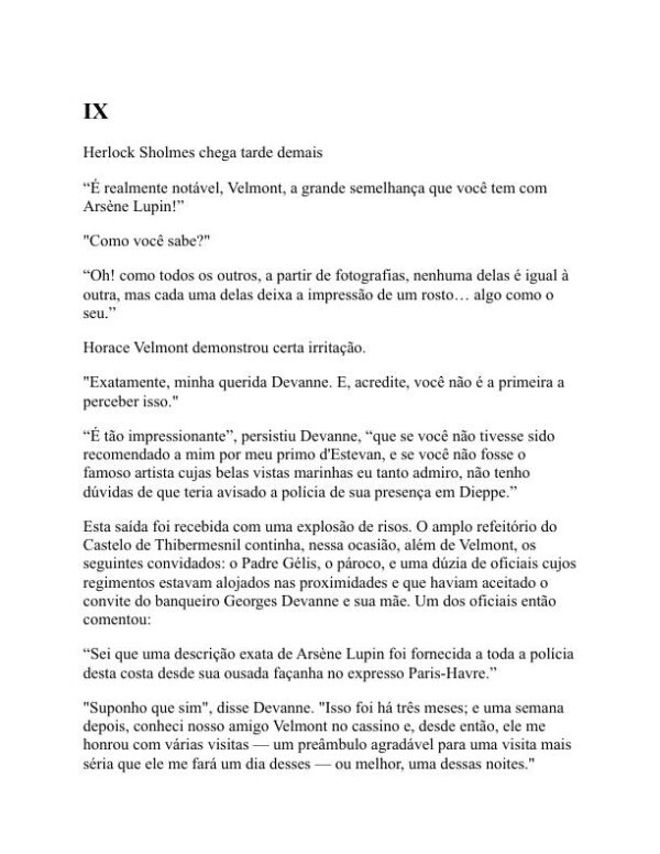 As Aventuras Extraordinárias de Arsène Lupin, Cavalheiro-Ladrão - Maurice Leblanc (The Extraordinary Adventures of Arsène Lupin, Gentleman-Burglar - Portugues) - Image 2