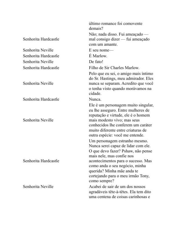 Ela se abaixa para conquistar - Oliver Goldsmith (She Stoops to Conquer - Portugues) - Image 2