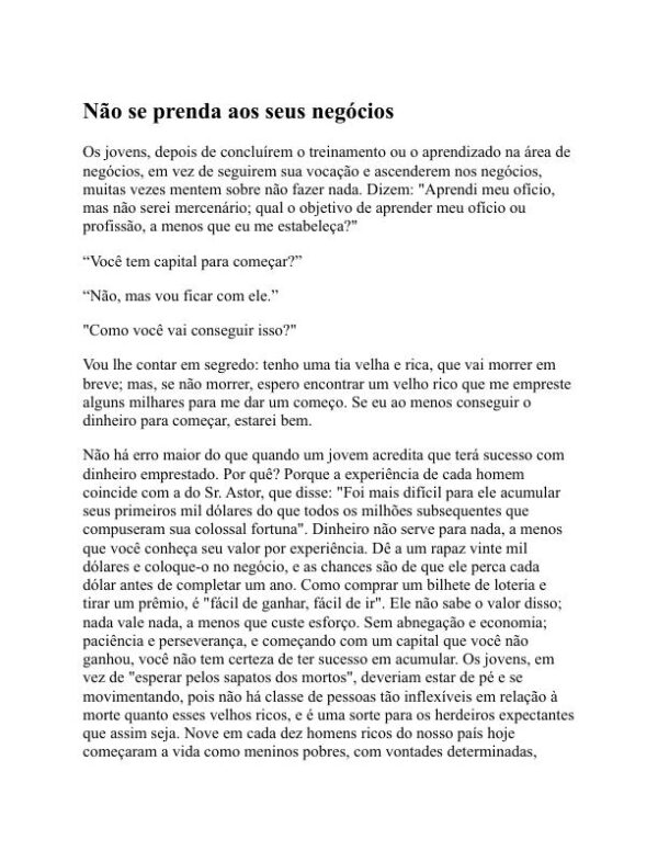 A Arte de Ganhar Dinheiro - P. T. Barnum (The Art of Money Getting - Portugues) - Image 2