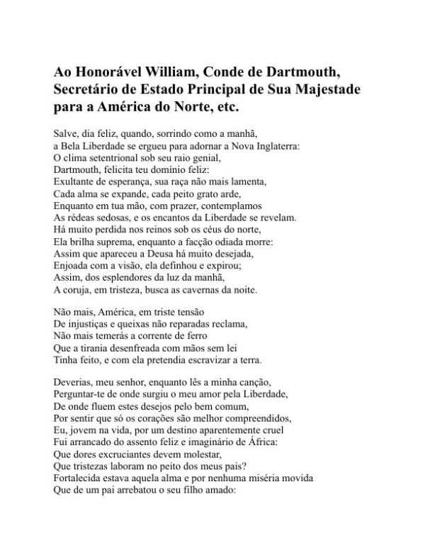 Poemas sobre vários assuntos, religiosos e morais - Phillis Wheatley (Poems on Various Subjects, Religious and Moral - Portugues) - Image 2