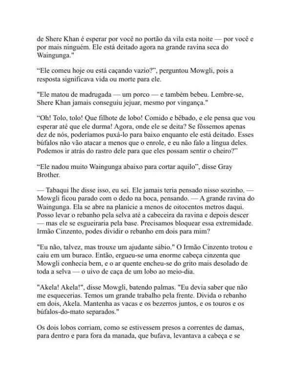 O Livro da Selva - Rudyard Kipling (The Jungle Book - Portugues) - Image 2