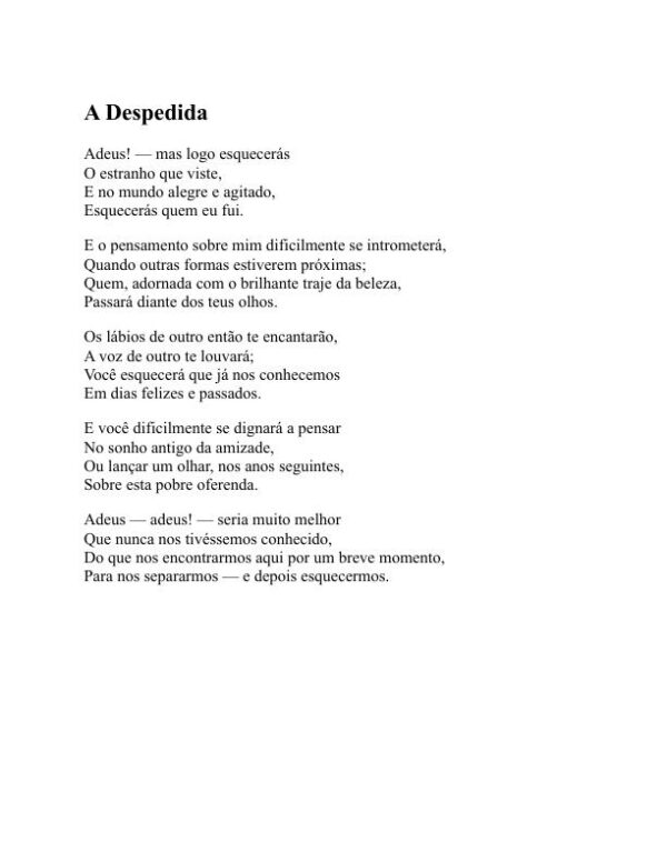 Poesia - Sarah Louisa Forten Purvis (Poetry - Portugues) - Image 2