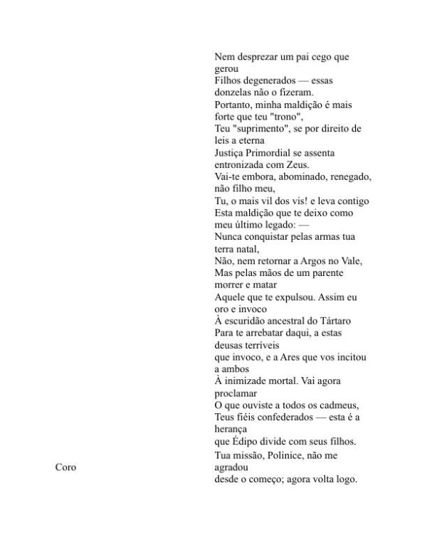 Édipo em Colono - Sophocles (Oedipus at Colonus - Portugues) - Image 2